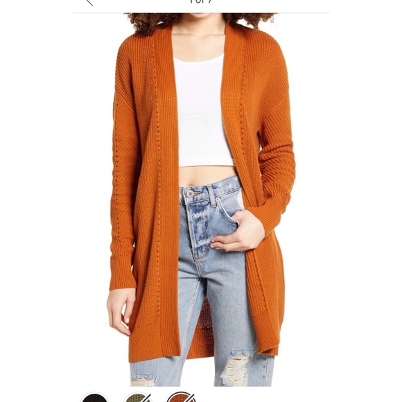 BP Rust Cardigan - Picture 4 of 4